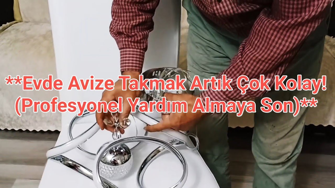 LED AVİZE MONTAJI NASIL YAPILIR? #montaj #avize #ledavize