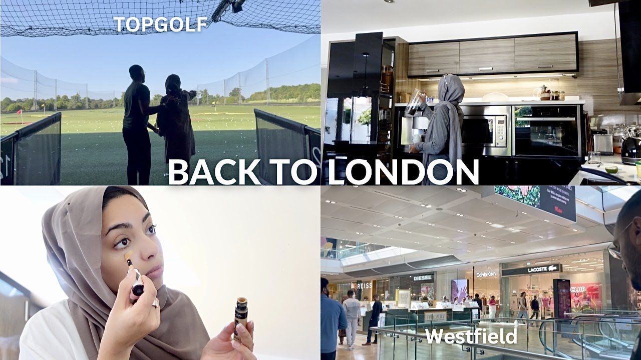 Westfield, Shopping Day | GOLF |How We Keep Our House Clean?  VLOG ♡