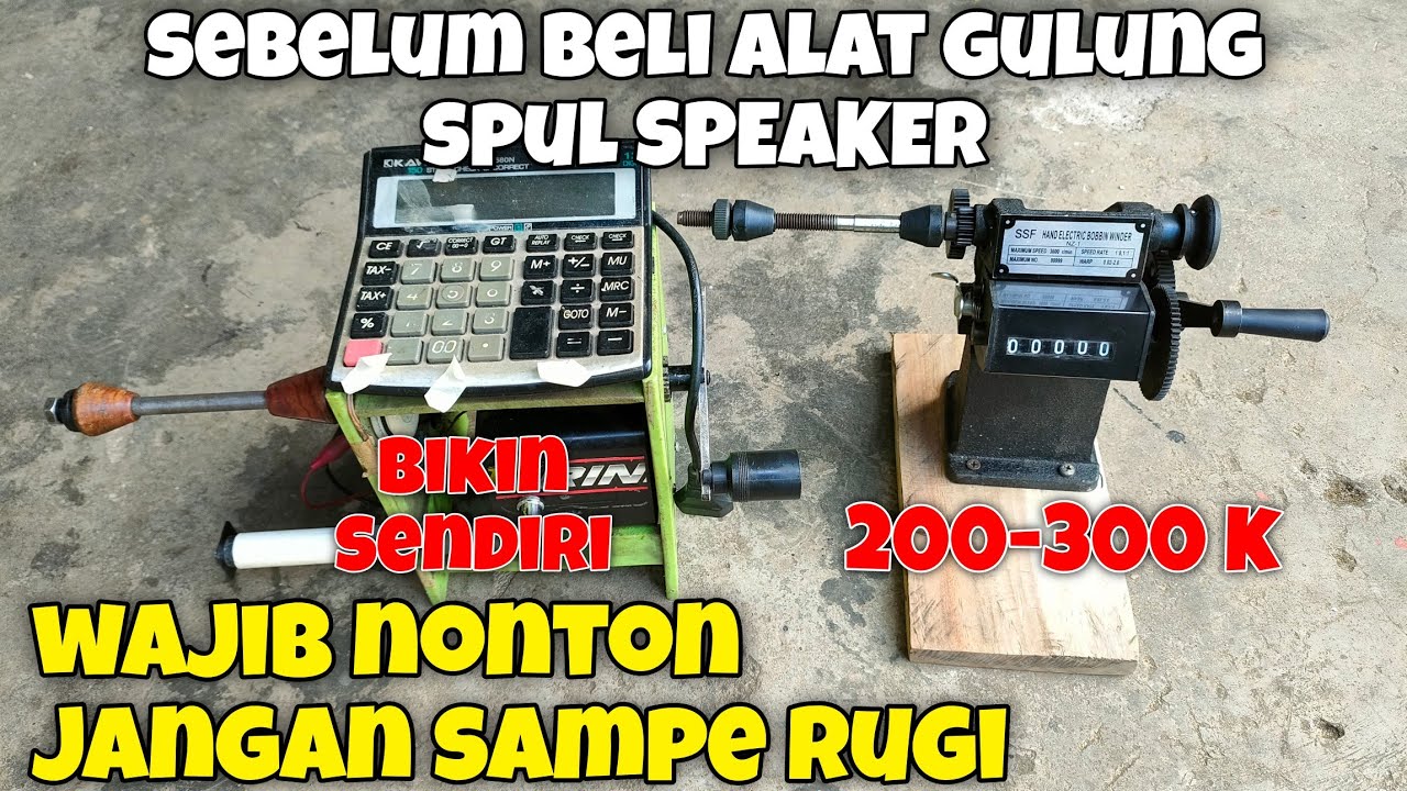 REVIEW ALAT GULUNG SPUL, WAJIB NONTON SEBELUM RUGI