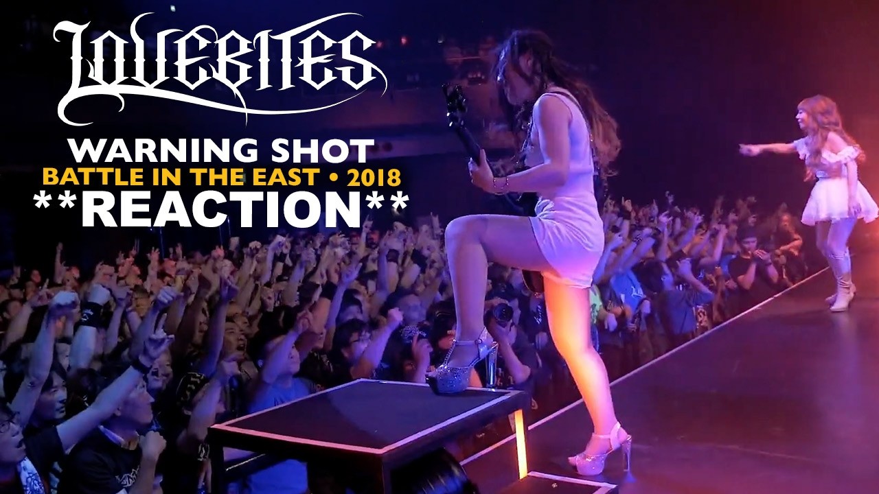 Musicians REACT to LOVEBITES: Warning Shot (2018 Battle In The East)