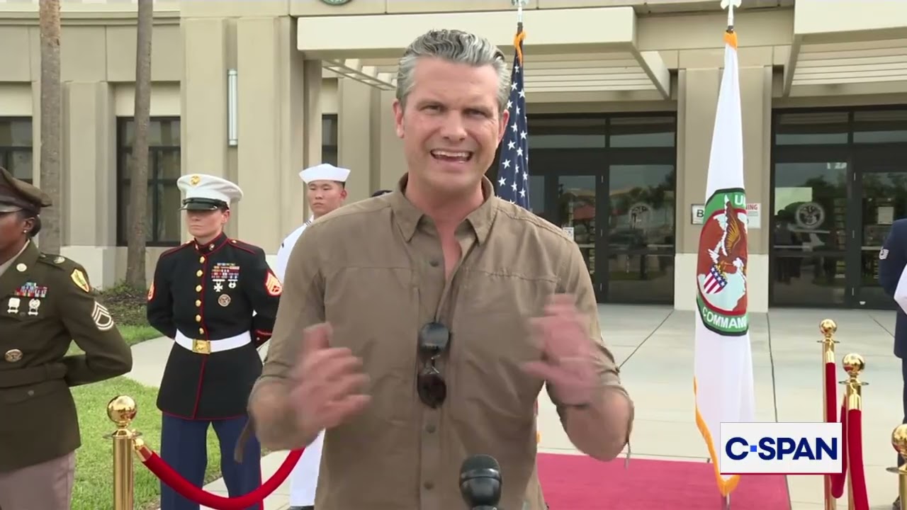Secretary Hegseth on Bombing Iran