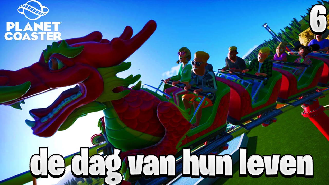 Mensen hebben de dag van hun leven! | PlanetCoaster #6