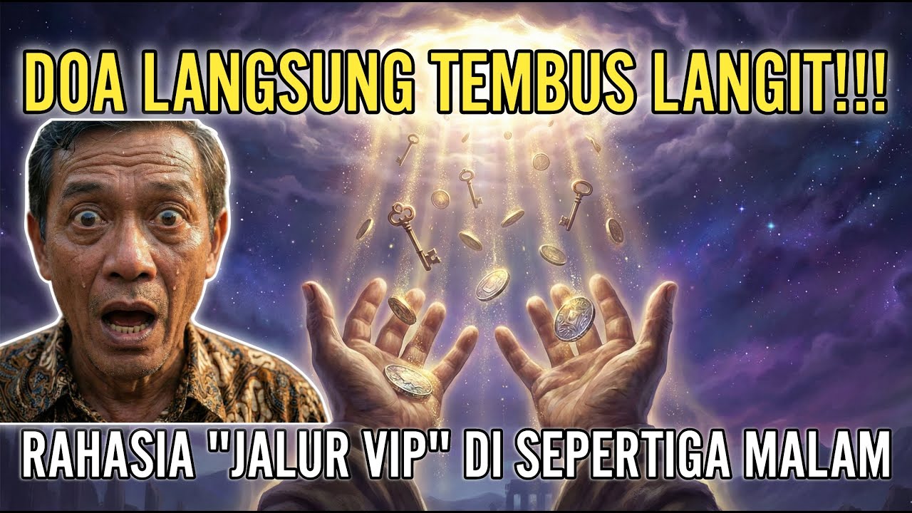 TERBANGUN JAM 3 PAGI? Jangan Tidur Lagi! Ini Rahasia Pintu Langit Terbuka...