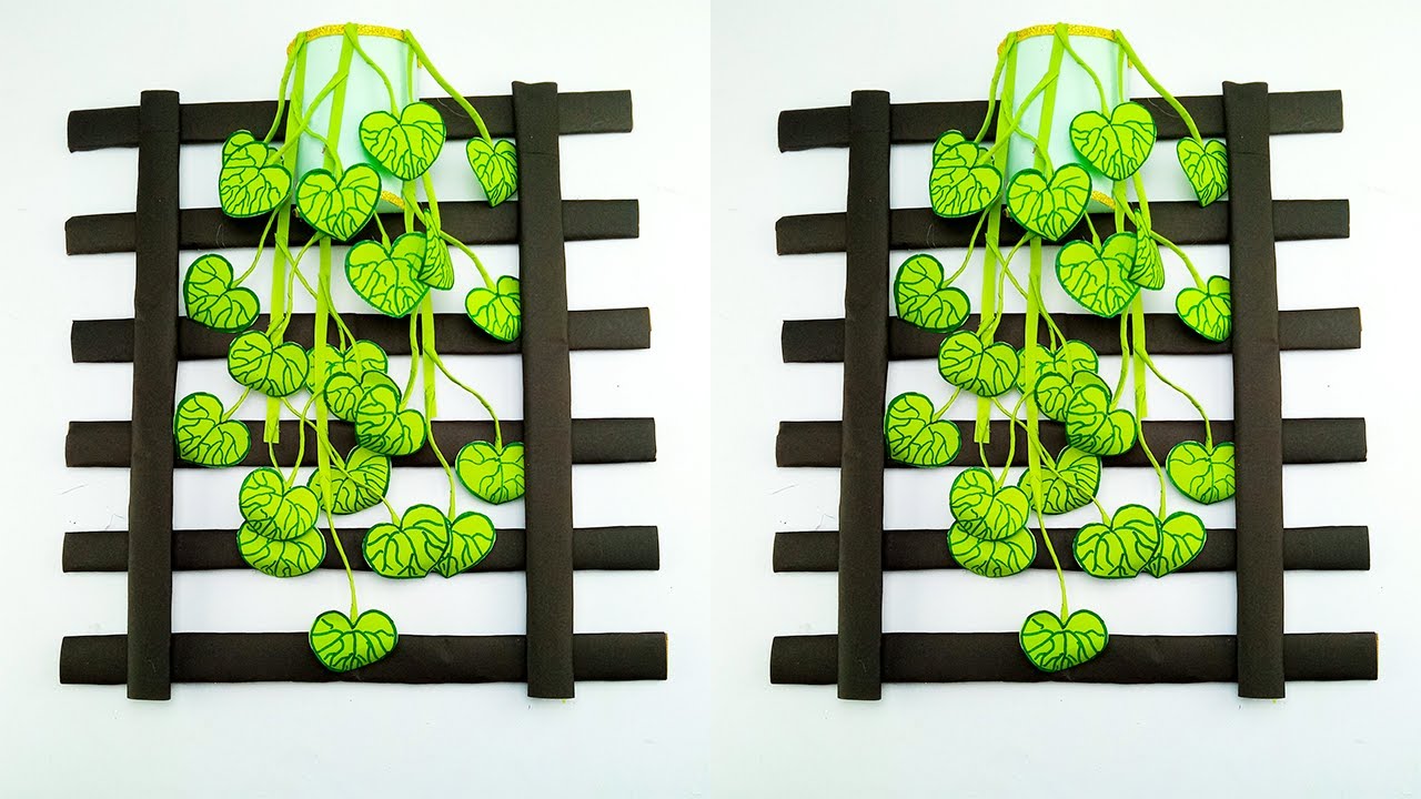 Beautiful Paper Wall Hanging Making Tutorial | Wallmate | Wallmate Design Ideas | Paper crafts