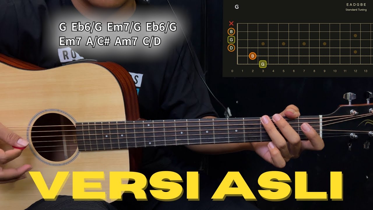 Tutorial Gitar (GALA BUNGA MATAHARI - SAL PRIADI) VERSI ASLI
