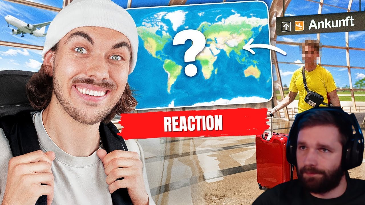 Spontan dahin Reisen, wo ein Zufälliger Flugpassagier herkommt! REACTION