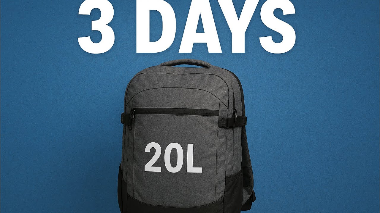 3 Days. 2 People. Only one backpack?!