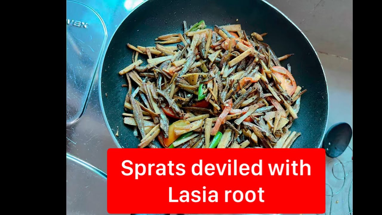 Try this Spart deviled with lasia roots recipe 