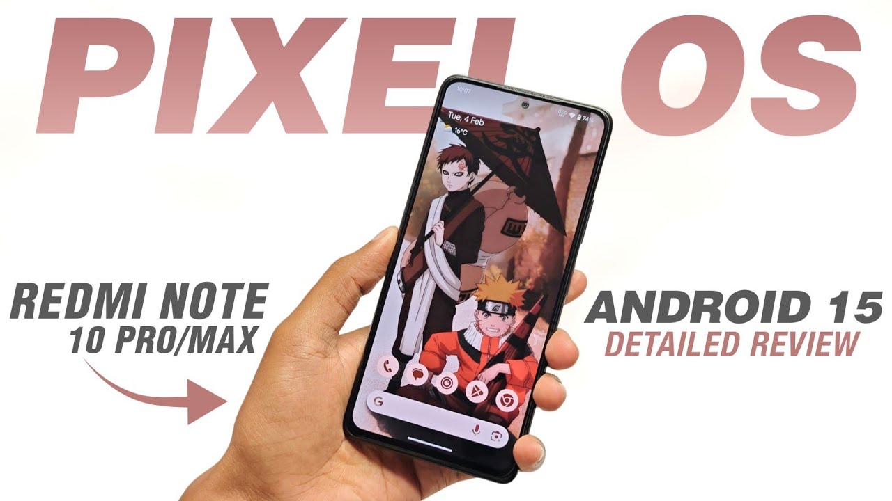 Pixel OS 15.0 Official For Redmi Note 10 Pro/Max | Android 15 | Circle To Search | Detailed Review