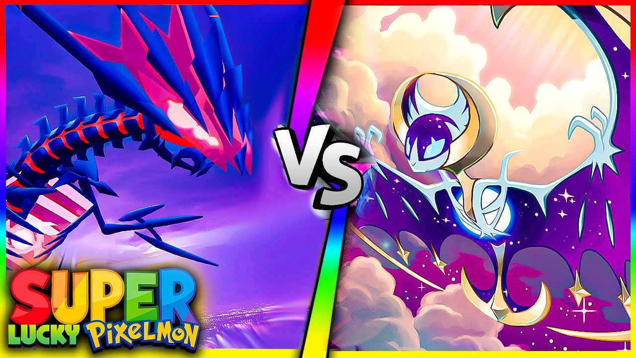 Minecraft SUPER LUCKY PIXELMON - ETERNATUS vs LUNALA