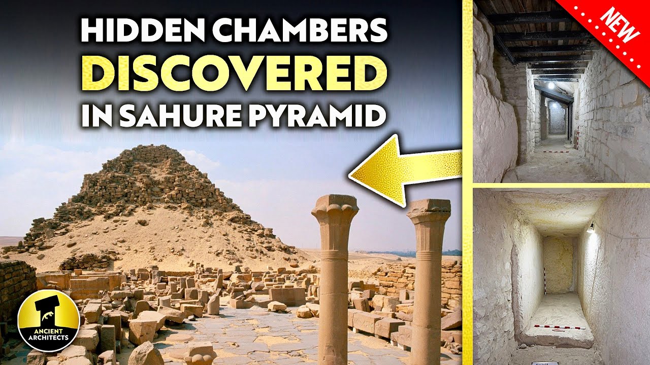 NEWS: Hidden Chambers Discovered in the Pyramid of Sahure | Ancient Architects