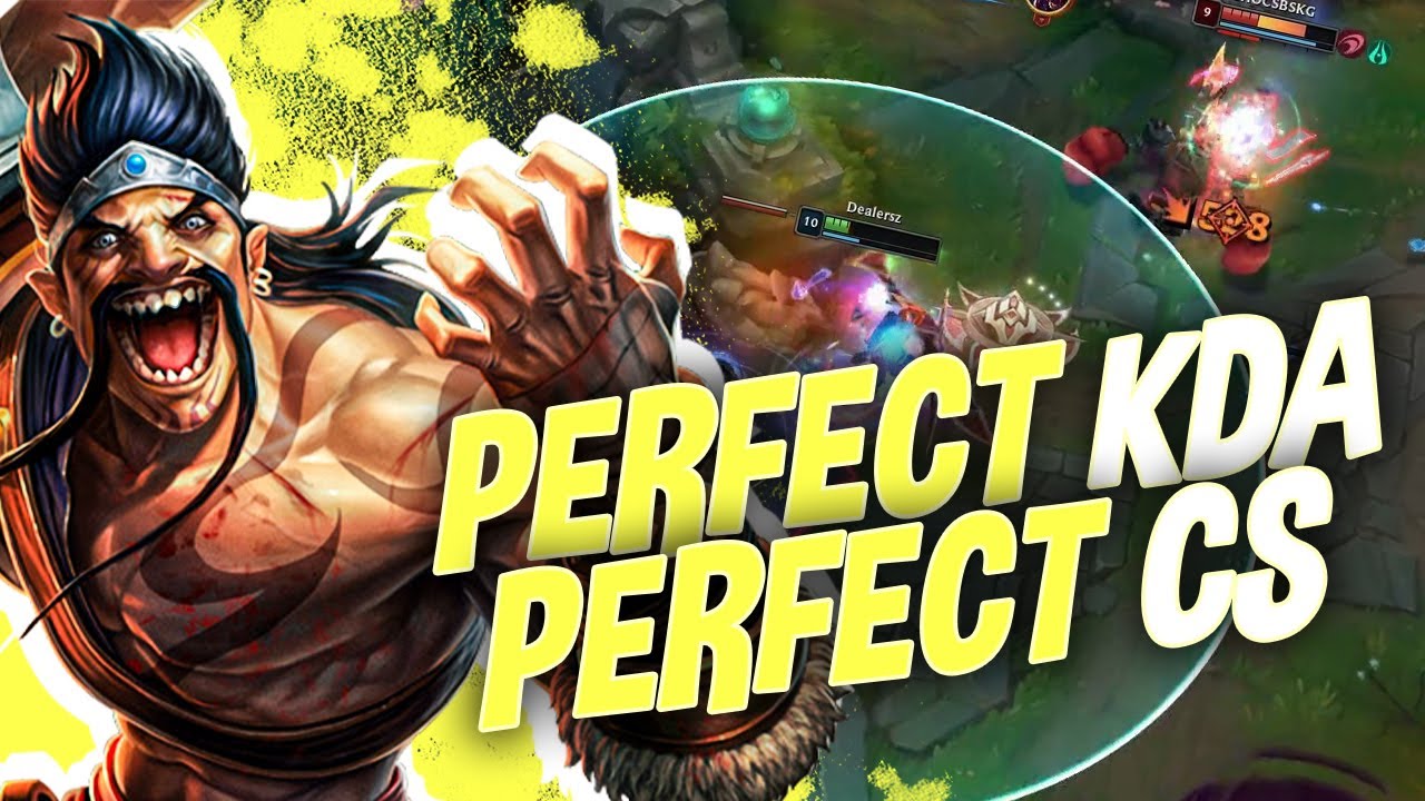PERFECT KDA PERFECT CS DRAVEN
