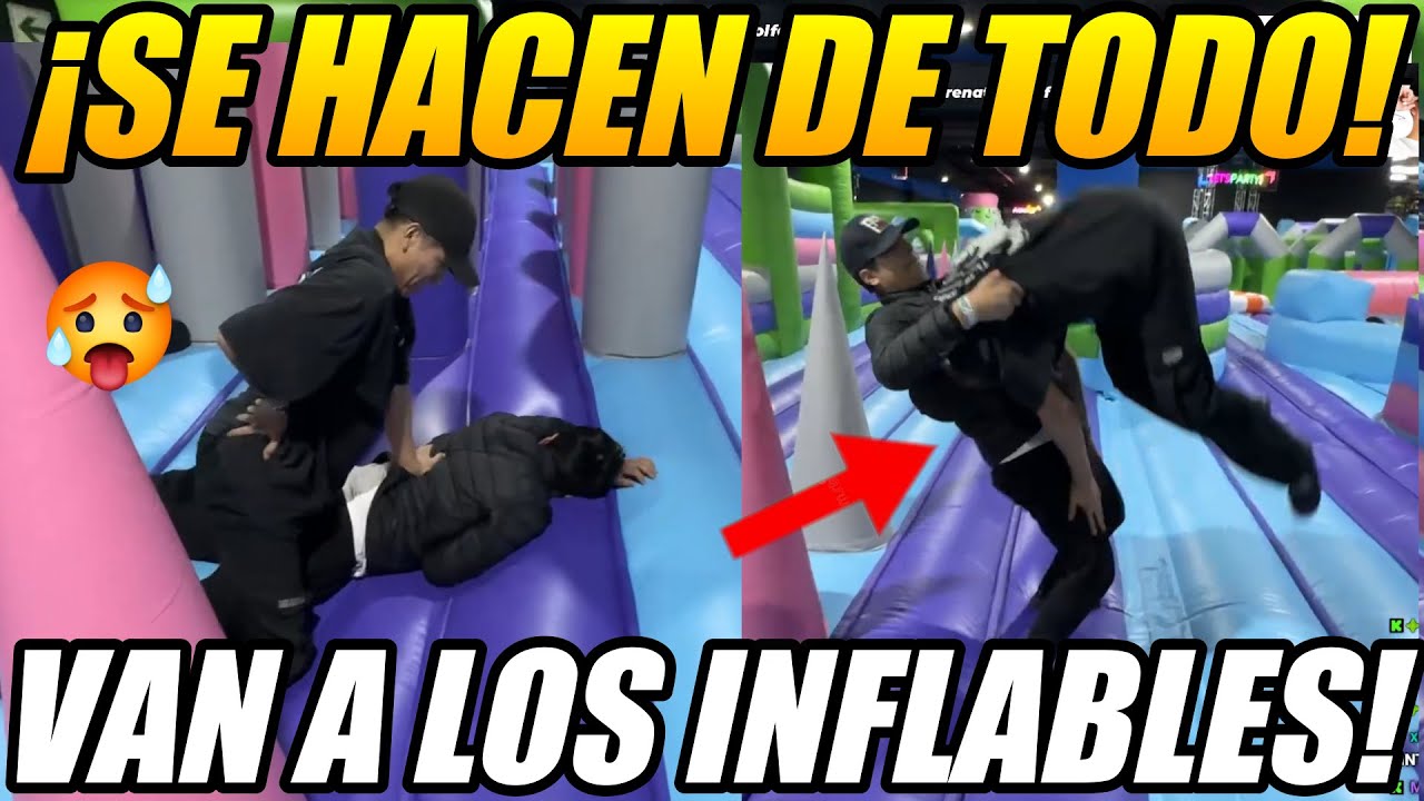 ABUS4N DE BUTISITO! LA VOLCANO VA A LOS JUEGOS INFLABLES! BAJE DE PEPA !EL RESUMEN!😂
