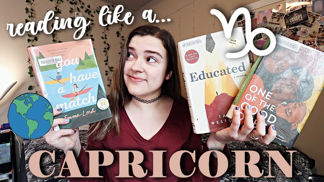 Reading like a Capricorn for a week... ♑️🌎✨📖 [reading vlog]