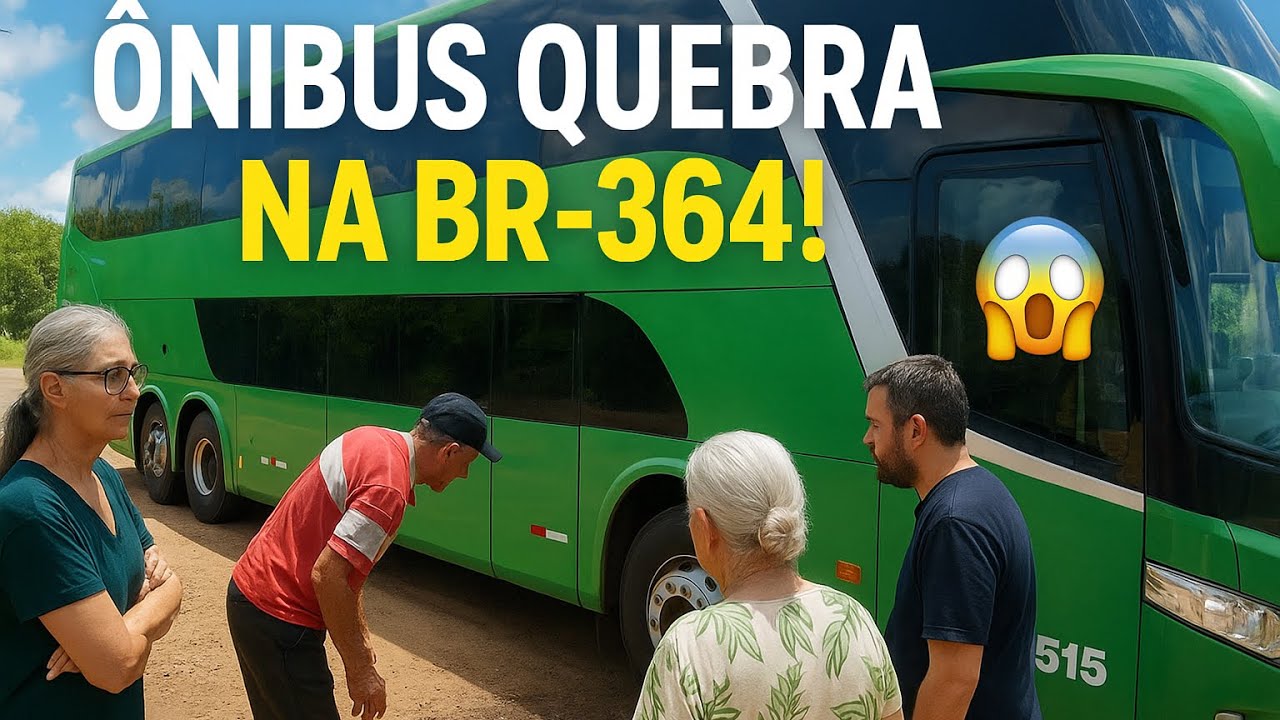 Ônibus apresenta defeito após sair de Cuiabá-MT em plena viagem Rio Branco x Cascavel #2 