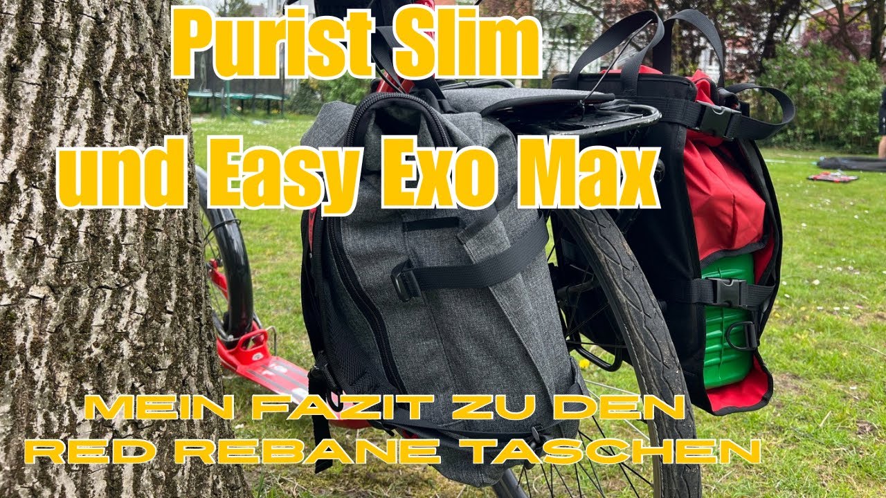 Easy Exo Max und Purist Slim - mein Fazit zu den Red Rebane Taschen