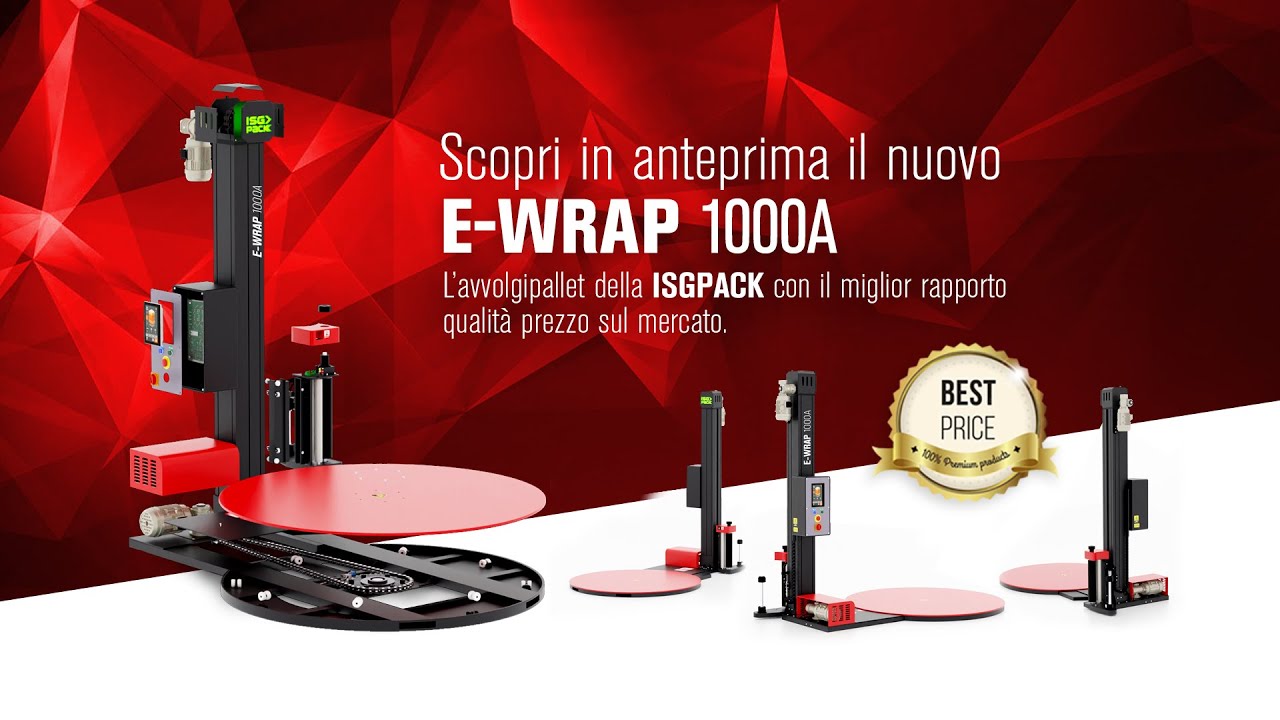 Avvolgipallet Economico - E-Wrap 1000A - ISGPACK