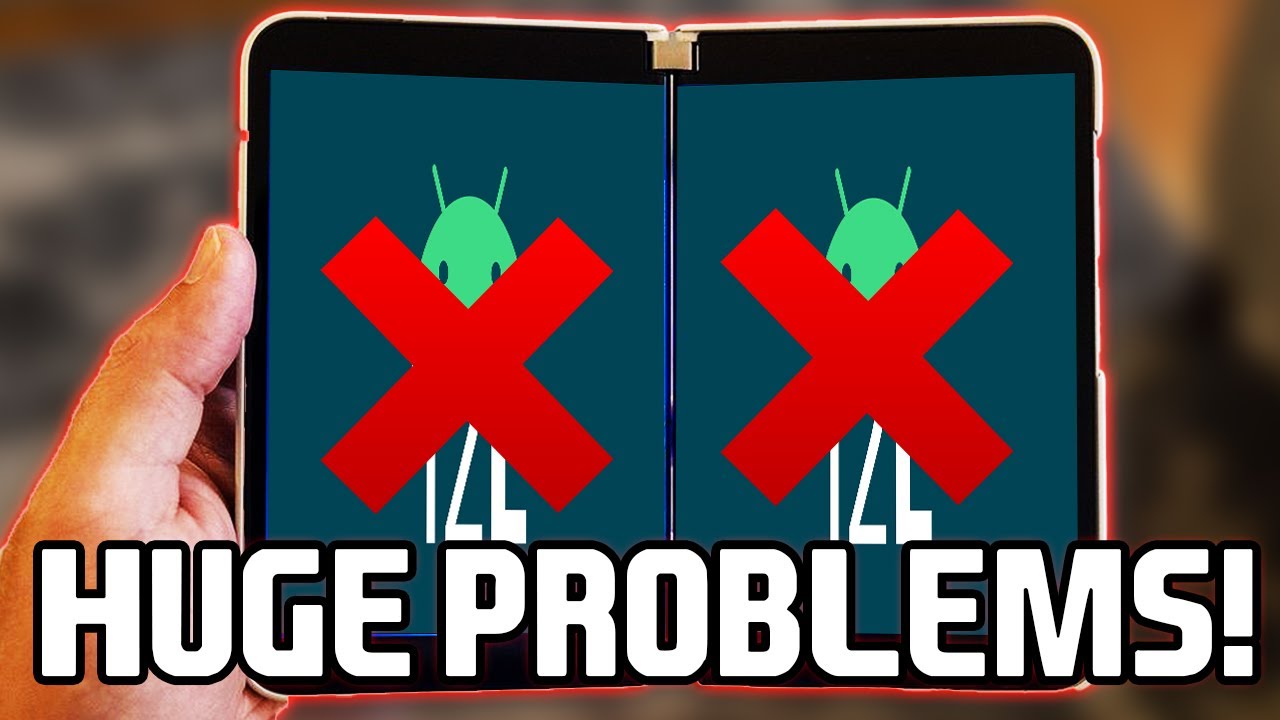 THE MICROSOFT SURFACE DUO 1 AND 2 HAS INSANE BUGS AND GLITCHES BECAUSE OF ANDROID 12L!!!