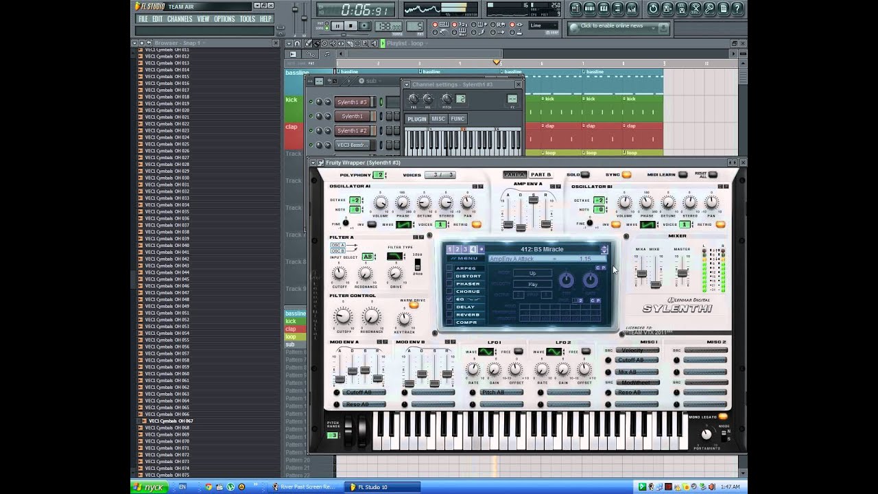 fl studio trance bassline & melody by SoundGate