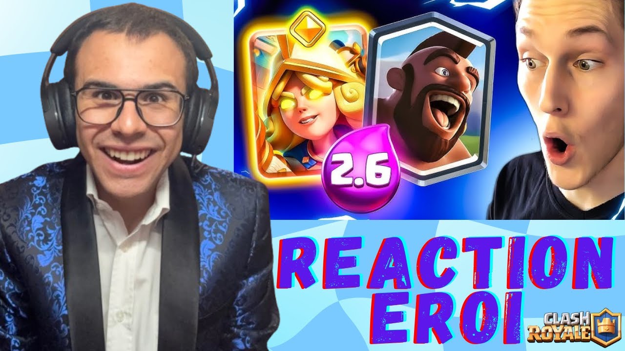 COSA NE PENSA IL NEXONE DEGLI EROI ? EPISODIO REACTION  @NexReloaded_ *** CLASH ROYALE