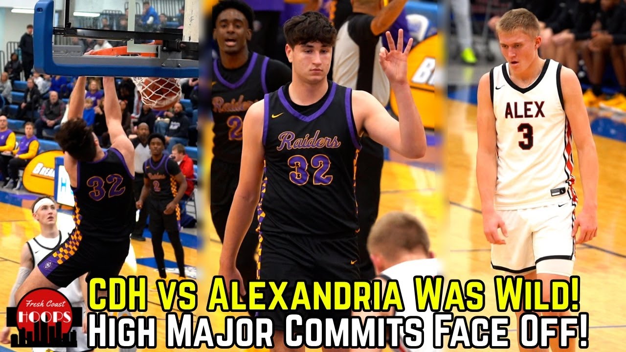 Minnesota's Top Ranked Seniors GO AT IT! CDH Takes On Alexandria!