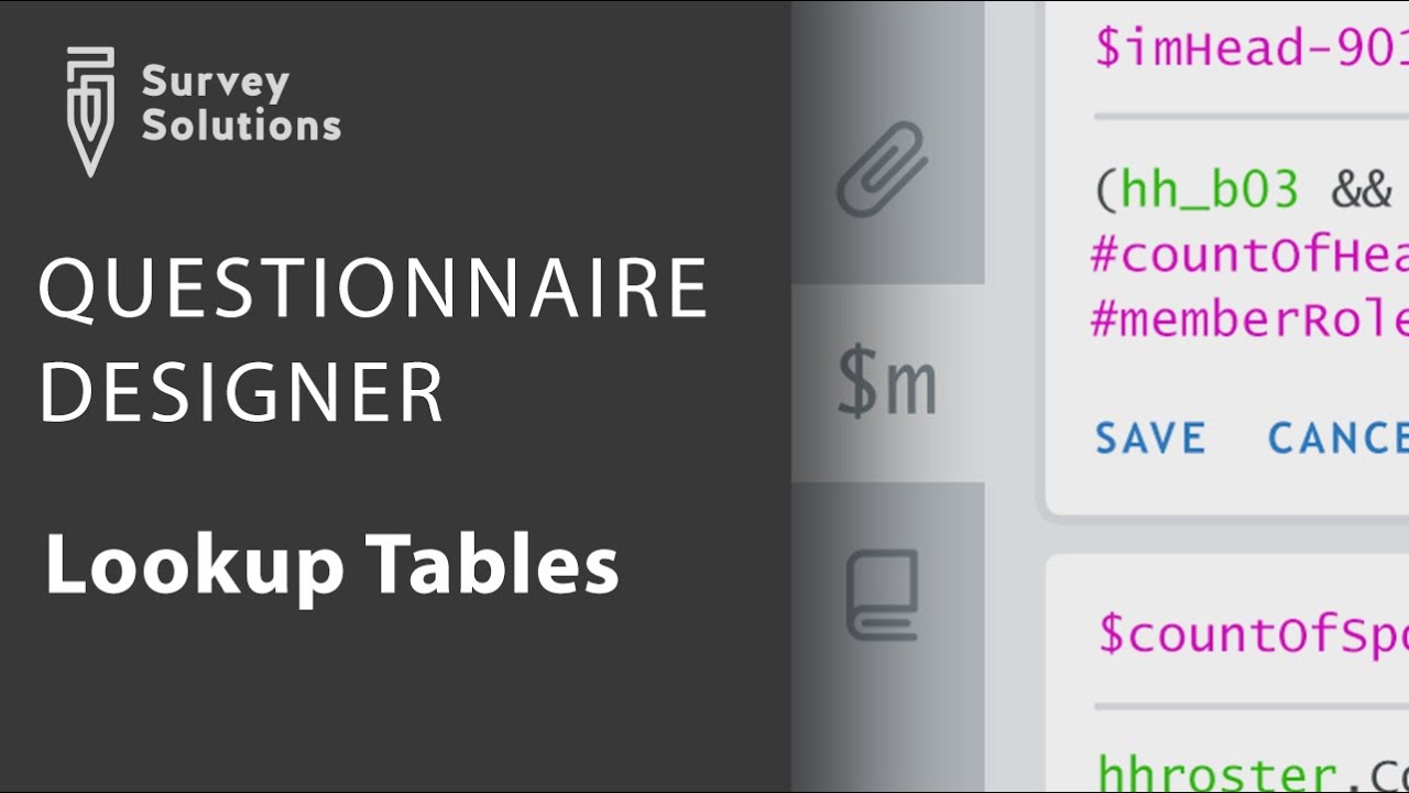 Lookup Tables