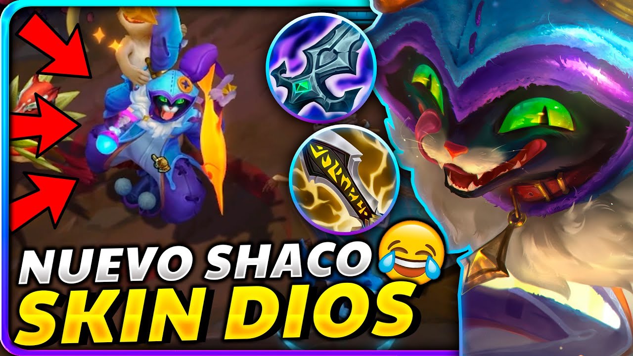 😈¡LA MEJOR *SKIN de SHACO* me DEJA SIN PALABRAS al TROLEAR SIN PARAR con el NUEVO MODO DE JUEGO!