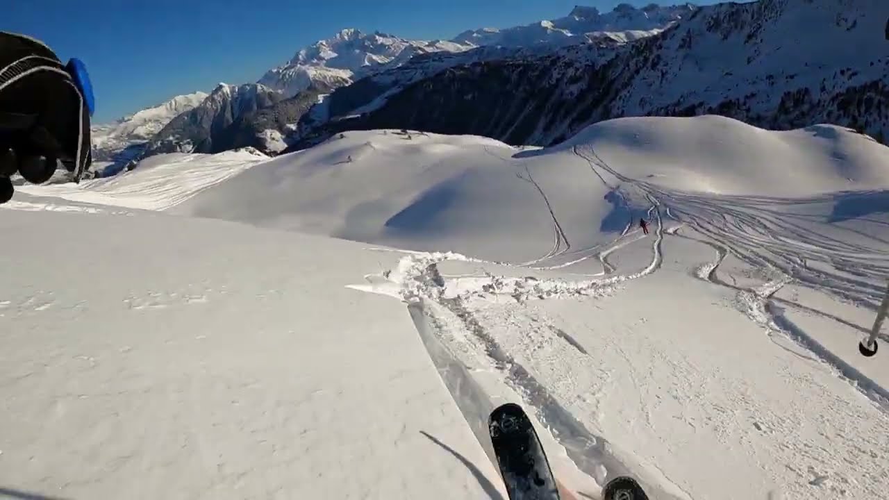 freeride à Arêche-Beaufort