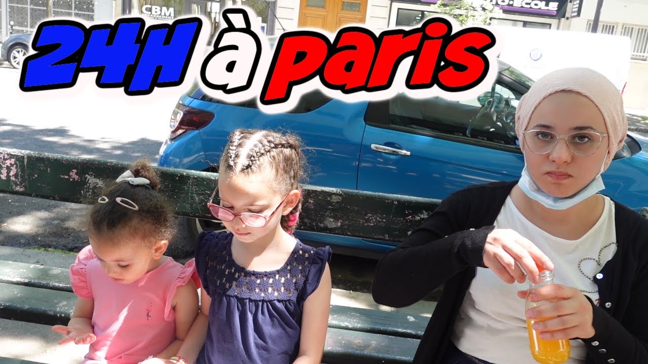 VLOG - PRANK Alicya et océane Family - Journée à paris pour le shooting photo (24H à paris)