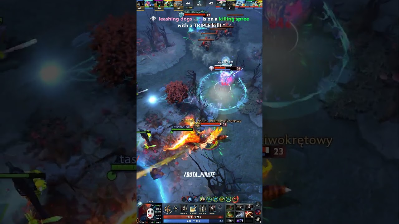 He hits hard 🤫 #dota2 #дота2 #dota2clips