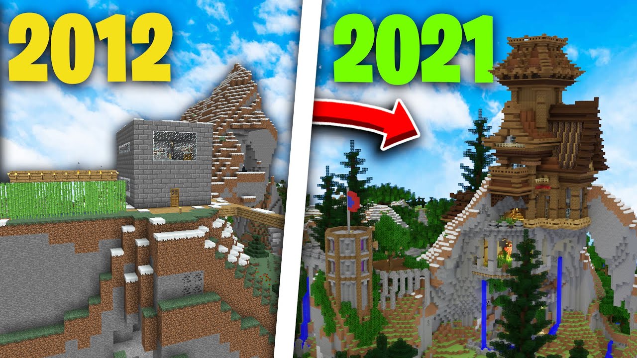 TRANSFORMÉ el MUNDO ANTIGUO de un SUSCRIPTOR en MINECRAFT 🧐