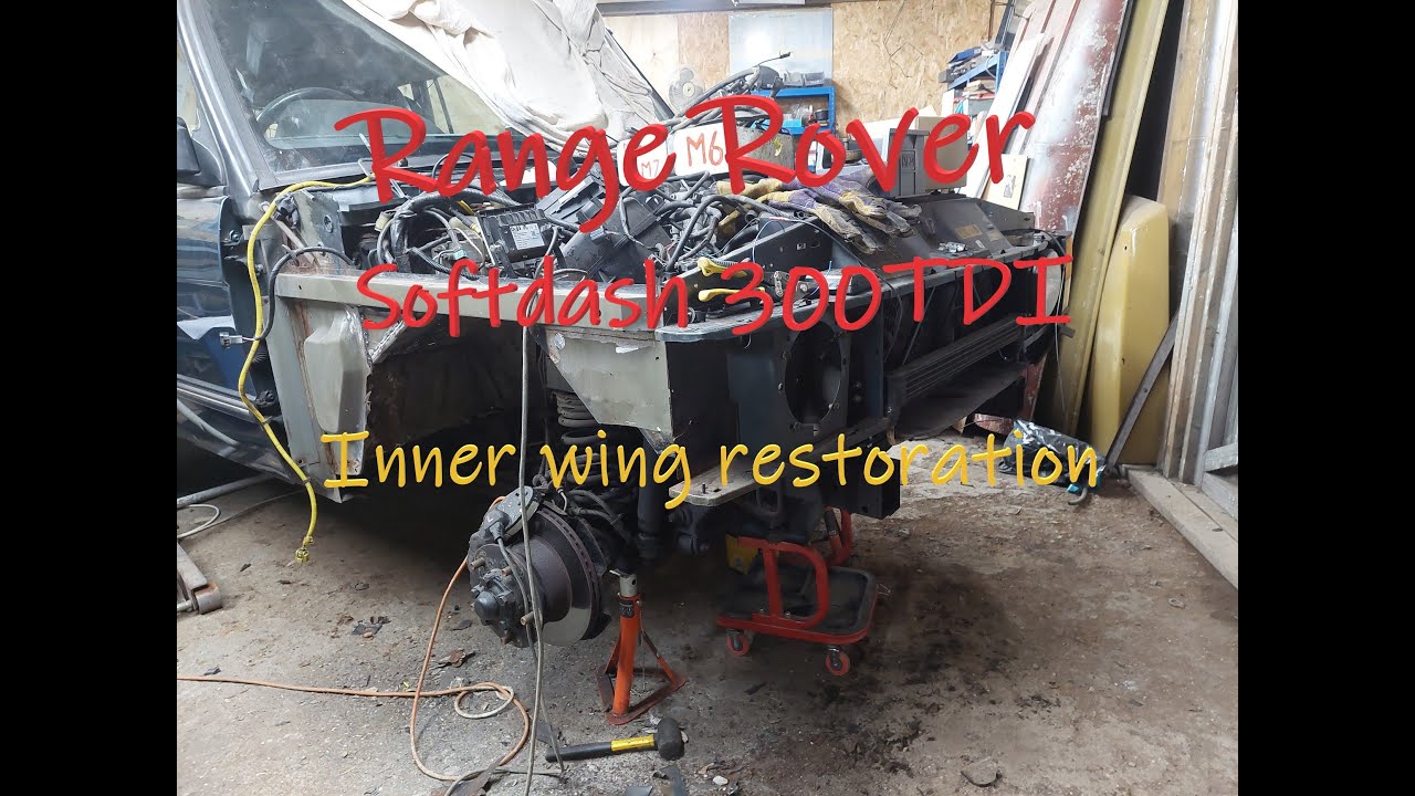 Range Rover classic Softdash -  Local inner wing repairs and floor assessment EP5