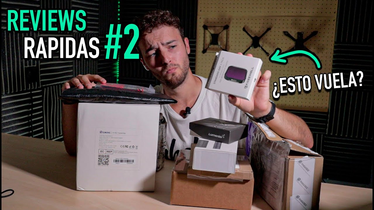 10 PRODUCTOS FPV que DEBES CONOCER !!! ✅ // REVIEWS RÁPIDAS #2