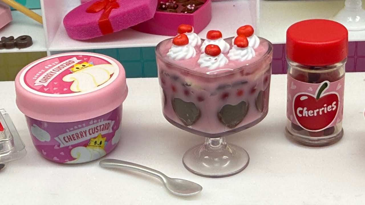 Miniverse: Мини-Валентинка! Собери вместе! (Вишневый шоколадный трайфл) #miniverse #new #blindbox