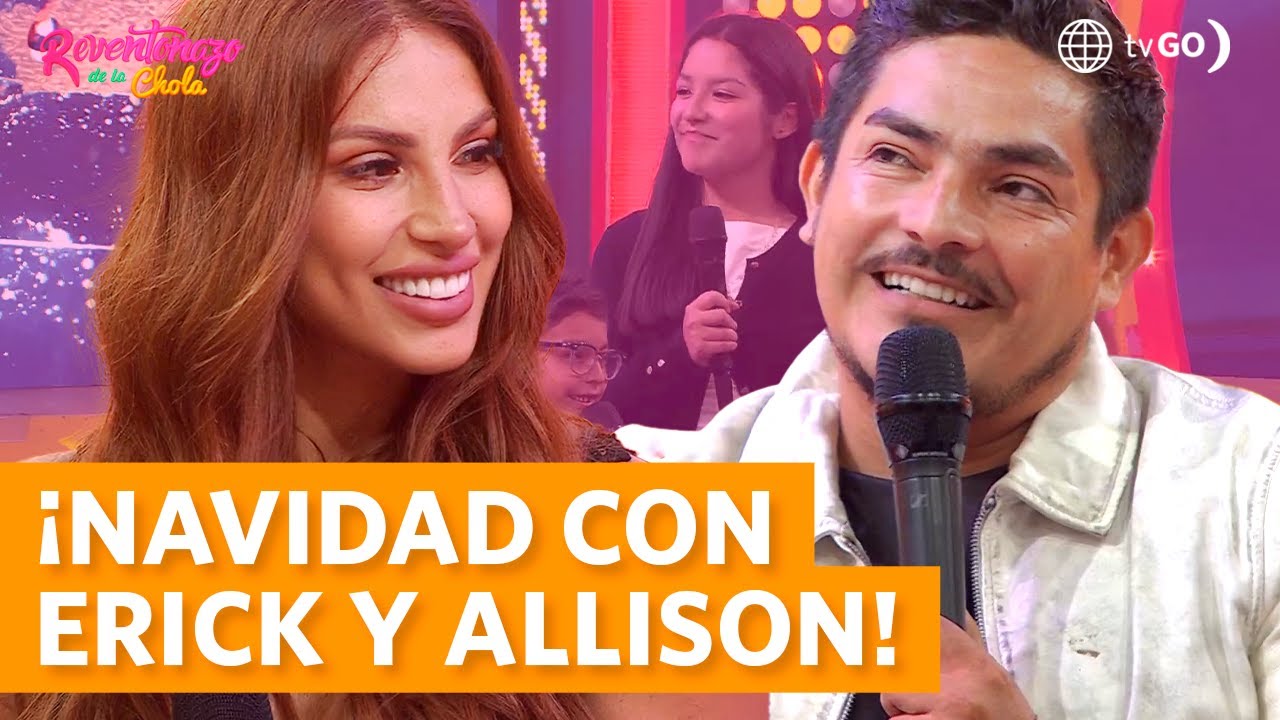 El Reventonazo de la Chola: Erick Elera y Allison Pastor revelan cómo empezó su historia de amor