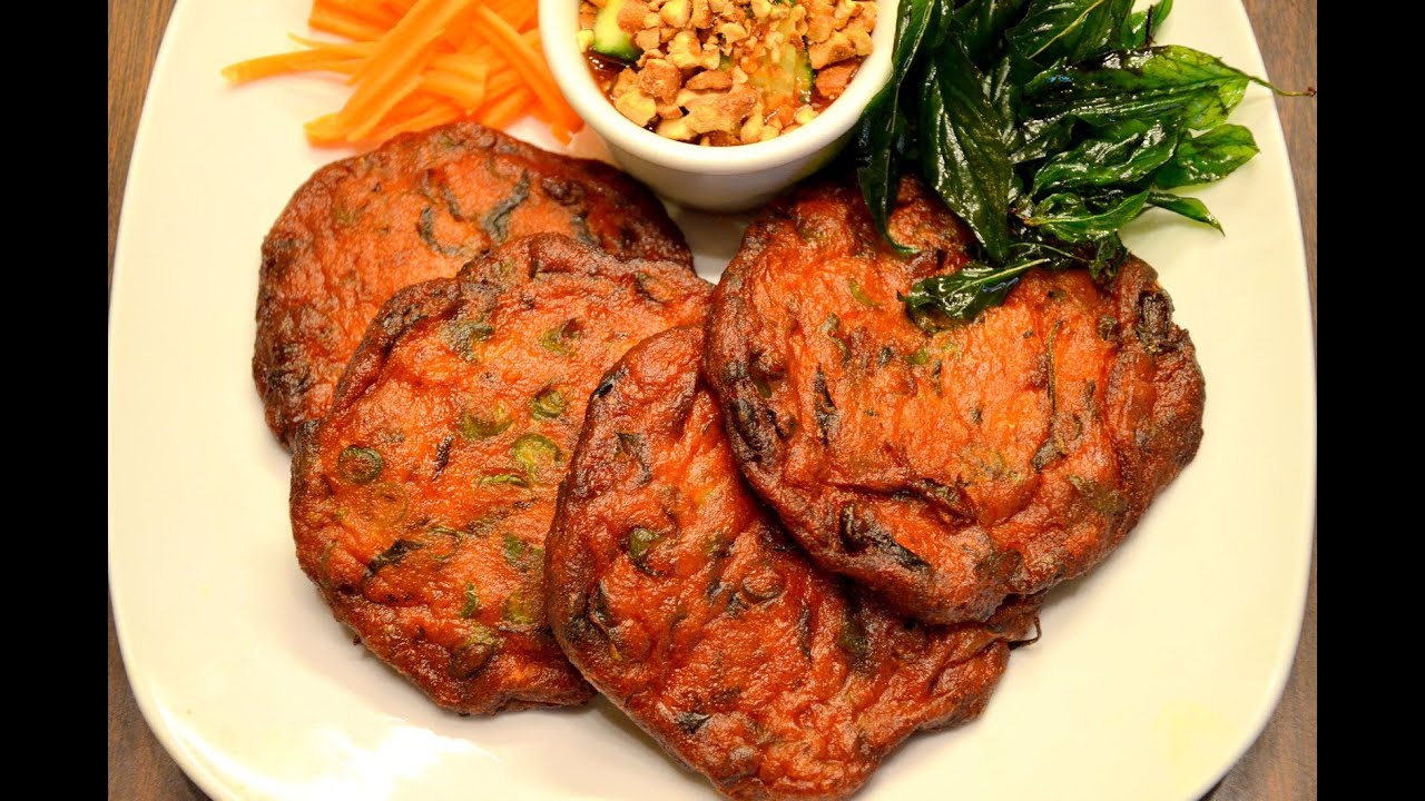 How To Make Thai Fish Cakes ทอดมันปลาสุดแสนอร่อย