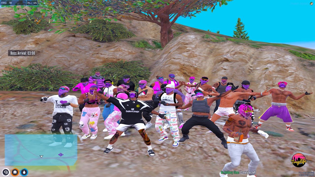 Ballas FTW 💜💜💜💜 #Highlights2 Trap life rp