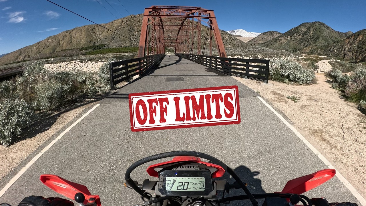 I'm Not Supposed To Ride Here