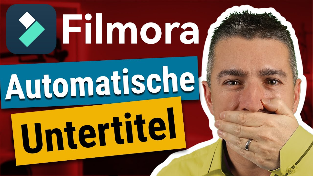 Filmora - Automatische Untertitel - Ganz einfach mit wenigen Klicks