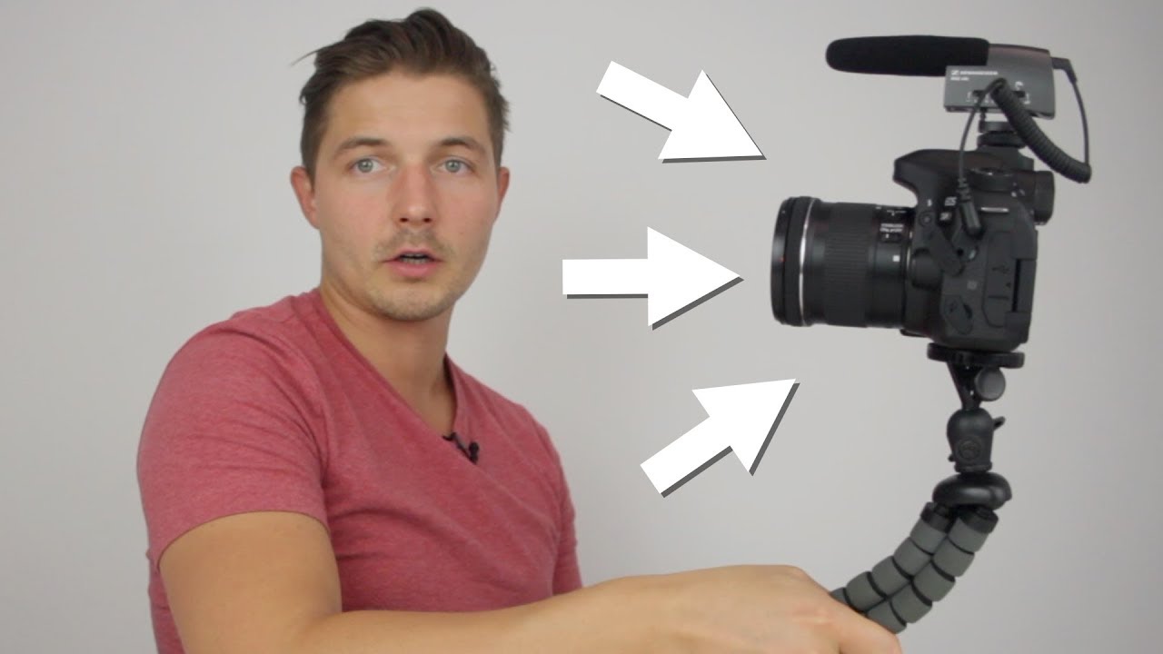 Vlogger kamera setup