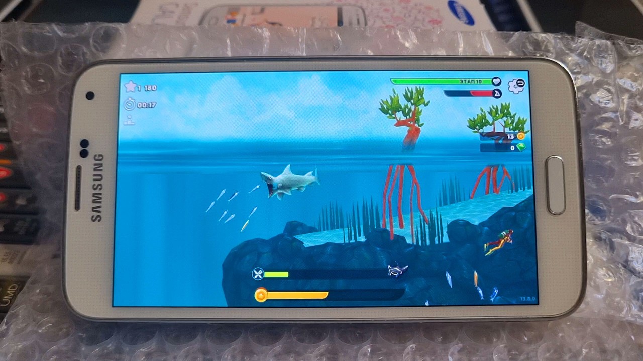 Hungry Shark на Samsung Galaxy S5