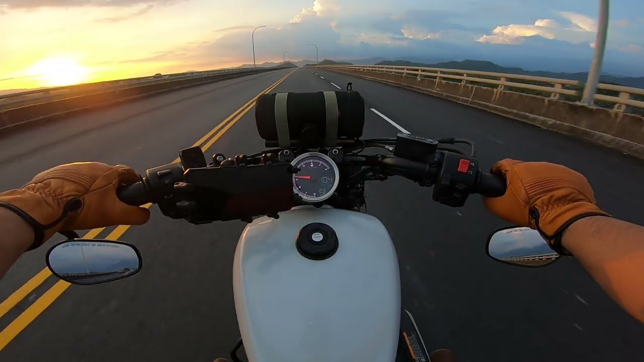 2025/8/30 Yamaha Bolt vance and hines Slip-On Exhaust /POV/No wind noise exhaust sound part 1