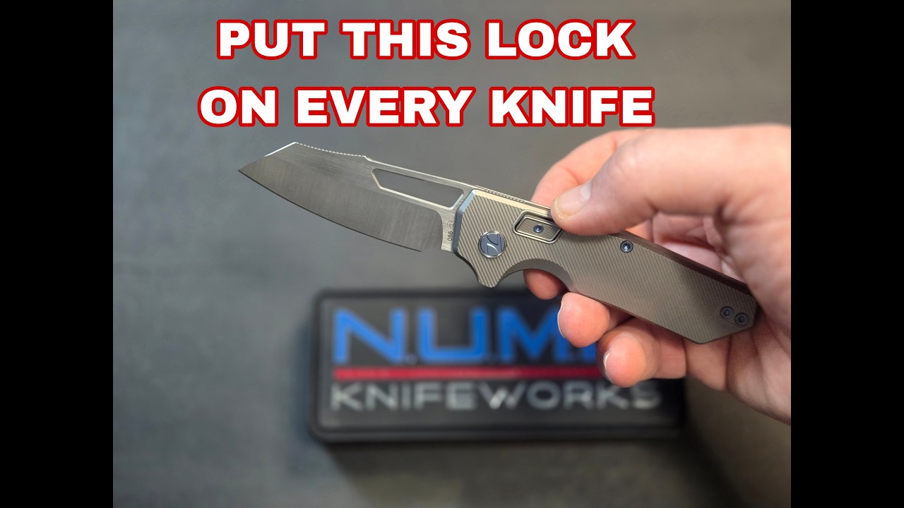 This Is Why I love Knives... N.U.M.B. Knives New Pinchlock Deserves A Standing Ovation