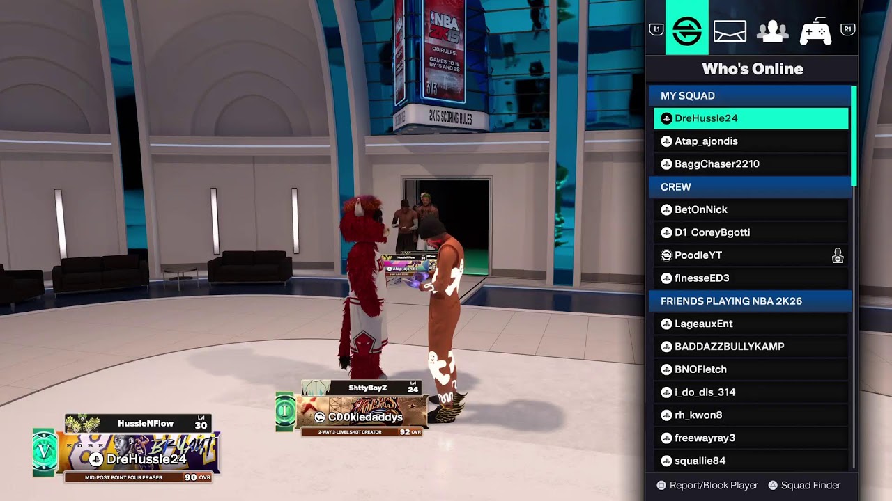 NBA 2k26 MyCareer Park 3v3 and 2v2 New Build 😉🫵🏽🏀