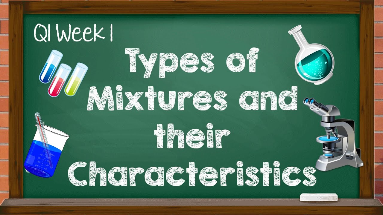 Science 6 - Q1 Week 1 | Types of Mixtures and their Characteristics