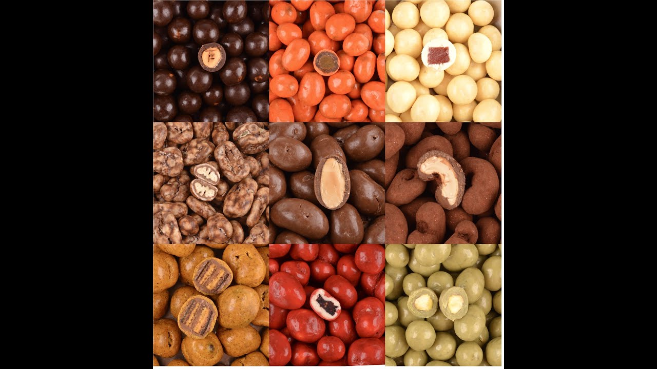 Chamada Drágeas: Cores e Sabores