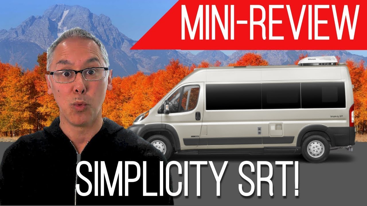 Mini-Review | Roadtrek Simplicity SRT | A Permanent Bed in a 19 Foot Camper Van!