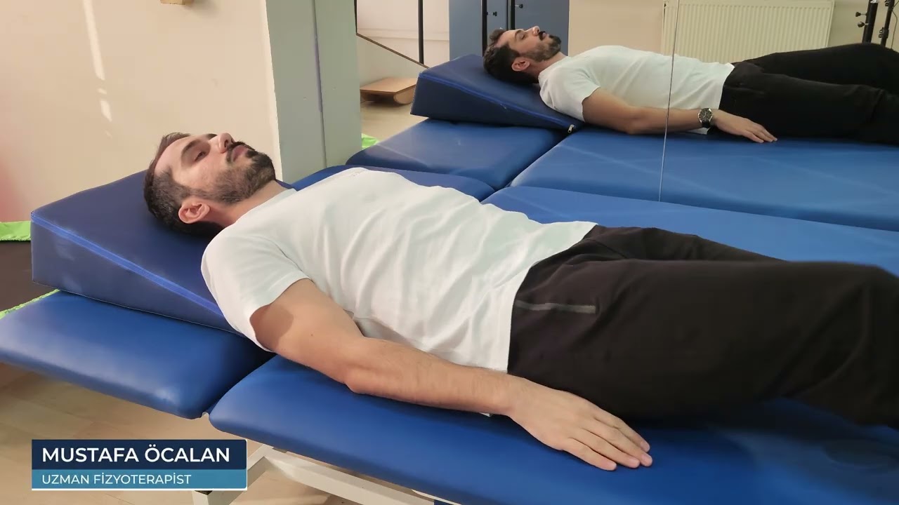 Boyun Ağrısı İçin Egzersizler 1. Diyafram solunumu