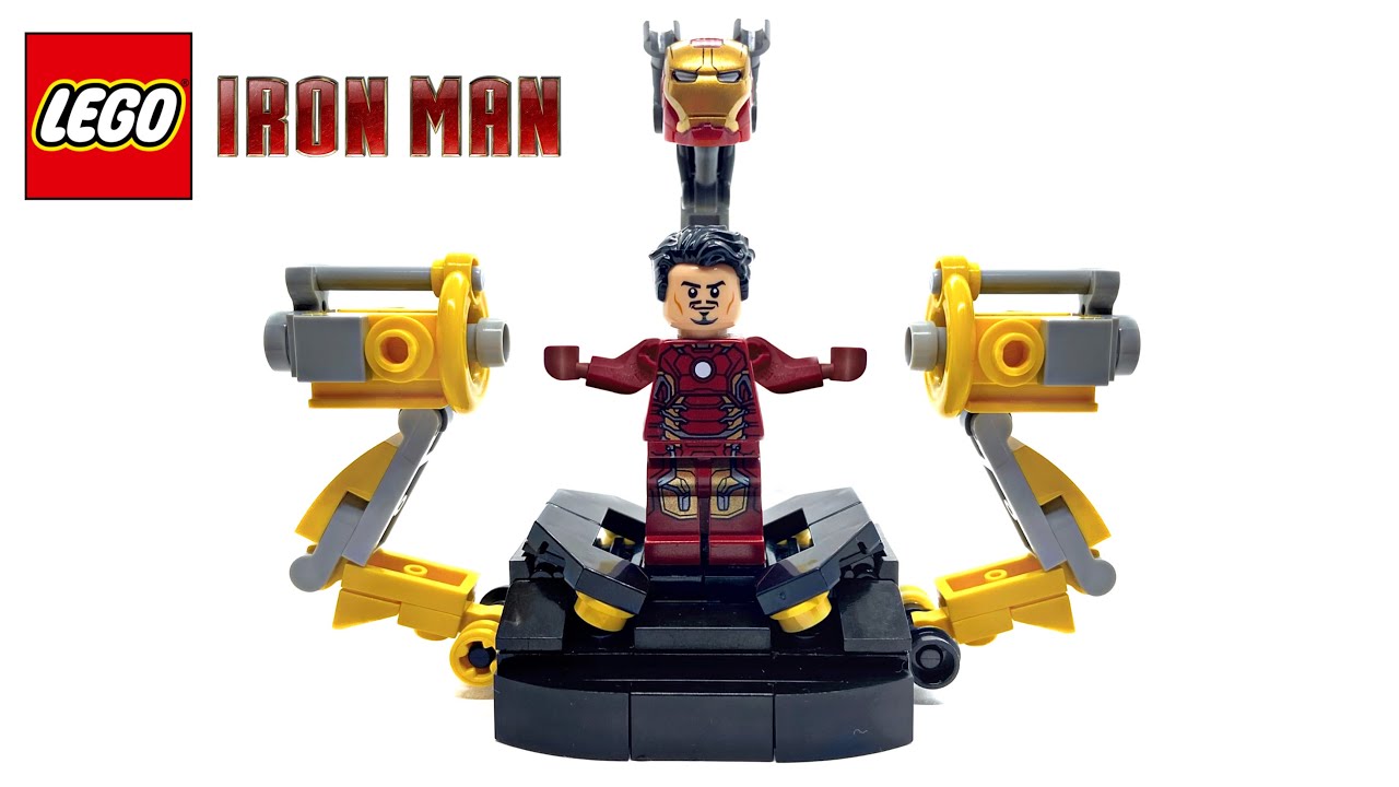 LEGO Iron Man Suit-up Gantry MOC