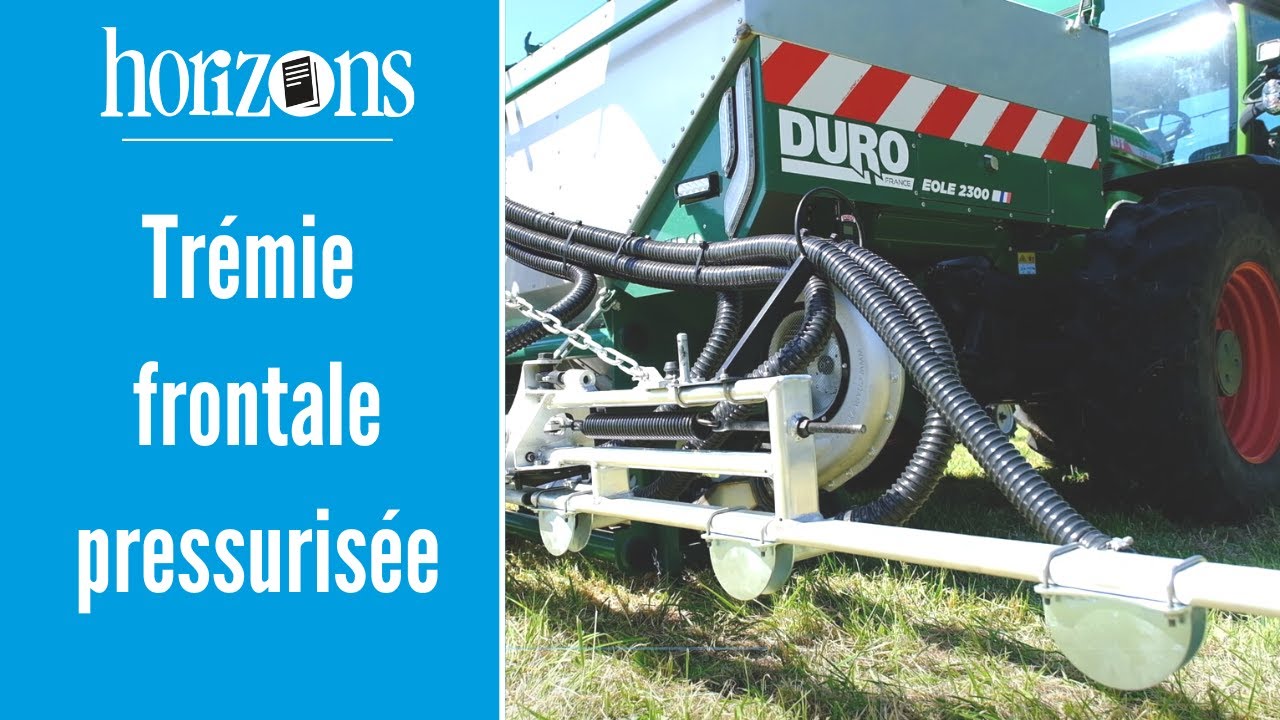 Nouvelle trémie frontale pressurisée - Duro Eole
